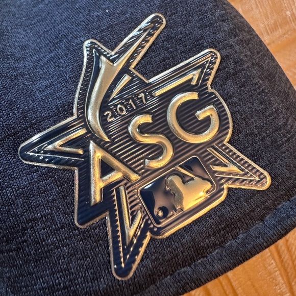 NY Yankees 2017 ASG Edition Fitted 59FIFTY New Era Baseball Hat Size 8 - Picture 12 of 13